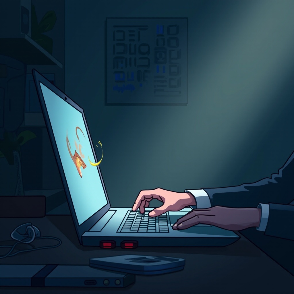 Mengapa kursor laptop saya bergerak dengan sendirinya?